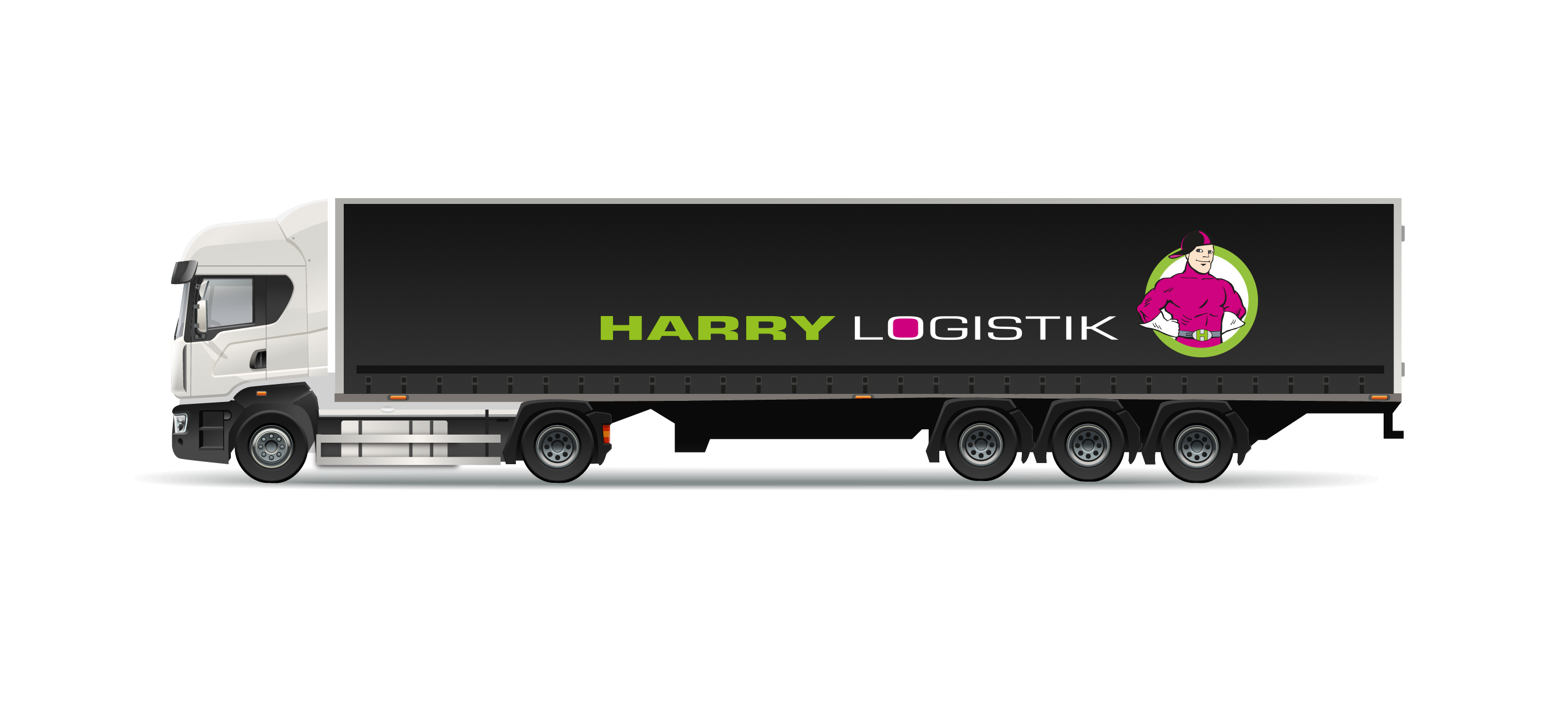 Mega Trailer Harry Logistik